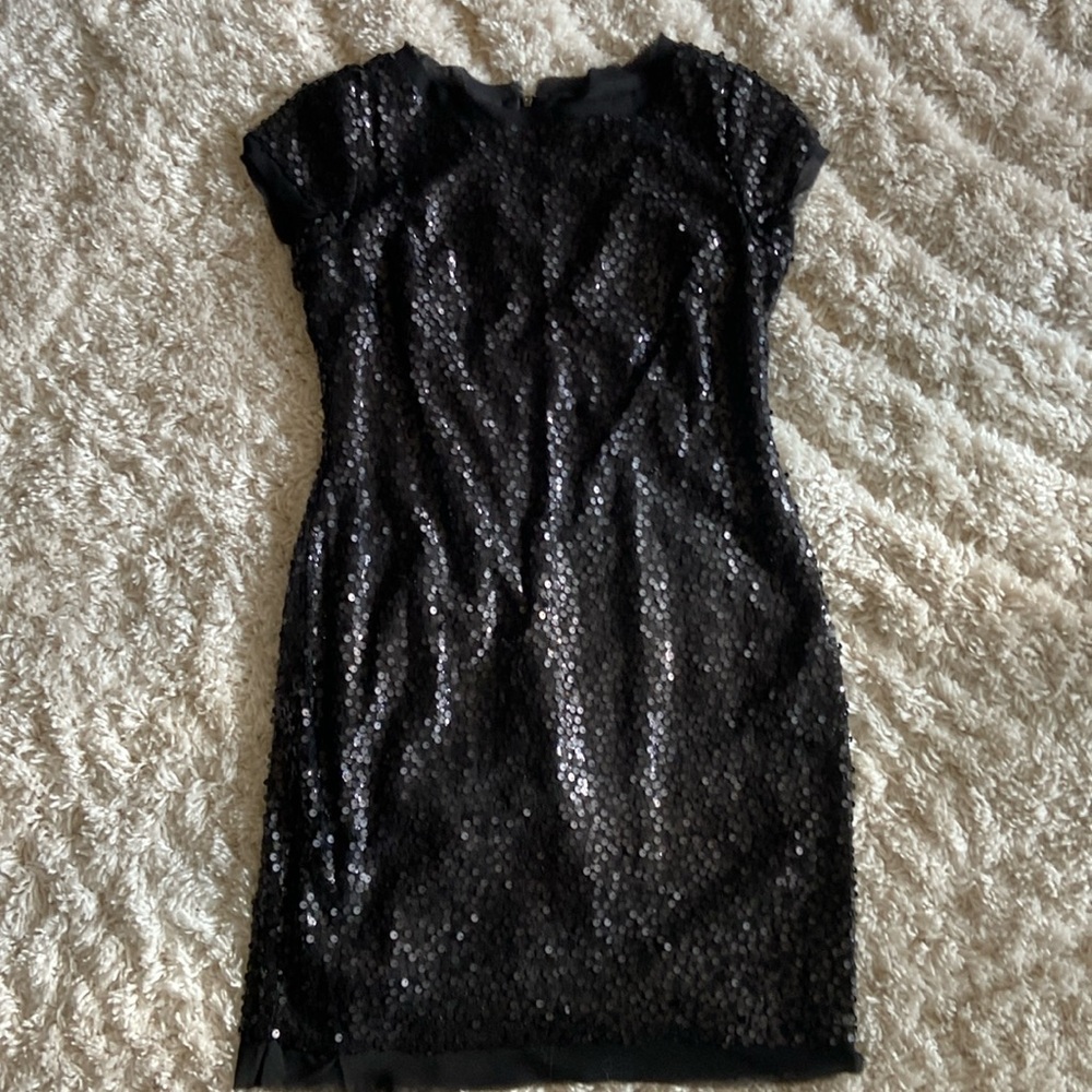 Sequence dress , black , sparkle.